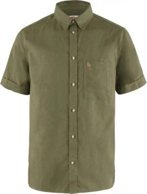 Fjällräven Outdoorhemd Övik Travel Shirt SS M GREEN