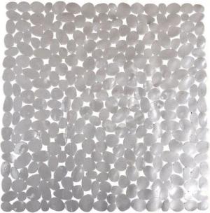 Marabellas Shop Badematte Rutschfeste Duscheinlage mit Steinoptik ca. 53 x 53 cm Duschmatte, Kunststoff, mit Saugnäpfen