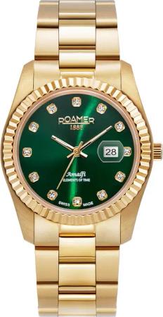 Roamer 852844 48 79 20 Damenuhr Amalfi 34mm 10ATM