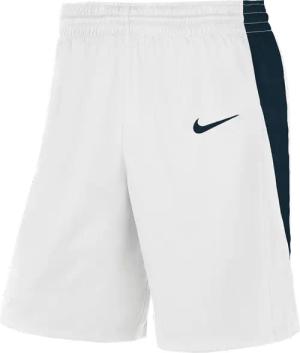 Nike Team Basketball Stock Short Weiss Blau