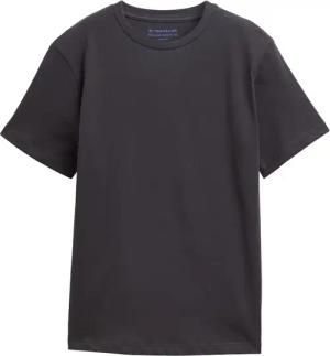 TOM TAILOR Jungen T-Shirt mit Rückenprint, grau, Uni, Gr. 152