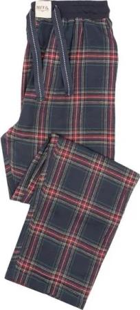Phil & Co. Schlafanzug FLANELL Pyjamahose Schlafanzughose, warme Pyjama Schlafanzug