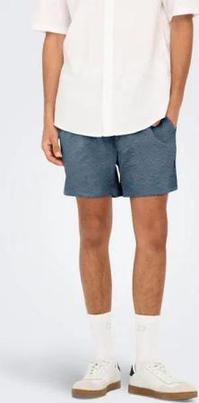 ONLY & SONS Badeshorts ONSTED LIFE SOLID SEERSUCKER SWIM NOOS