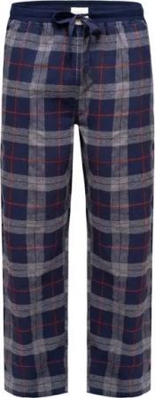 Phil & Co. Schlafanzug Phil & Co Berlin warme Herren FLANELL Pyjamahose Homewear Farbwahl
