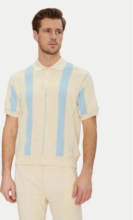 Blend Poloshirt 20717954 Beige Regular Fit