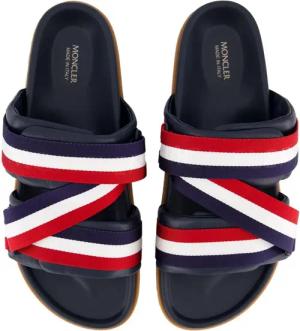 Moncler Slipper & Pantoletten - Heren Mon Summer Sandals Blauw - Gr. 41 (EU) - in Blau - für Damen