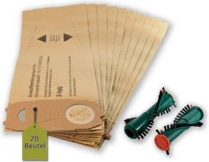 eVendix Staubsaugerbeutel passend für Vorwerk Kobold VK 118, 119, 120, 121, 122, passend für Vorwerk, 1 St., Vorwerk Kobold VK 118, 119, 120, 121, 122