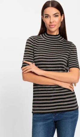 heine Strickpullover Stehkragenpullover