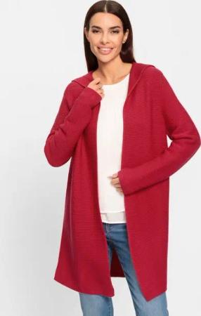 heine Strickjacke Kapuzenstrickjacke