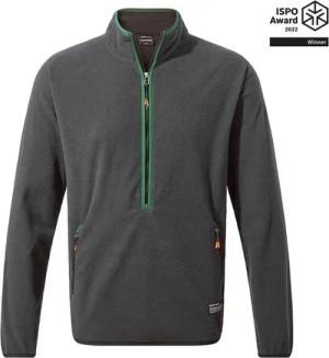 Craghoppers Strickfleecejacke Craghoppers - funktioneller CO2 Microfleece Pulli CO2 Renu Half Zip