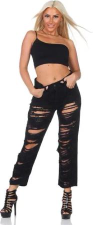Diesel Straight-Jeans Diesel Aryel 084WH Damen Jeans Hose Straight