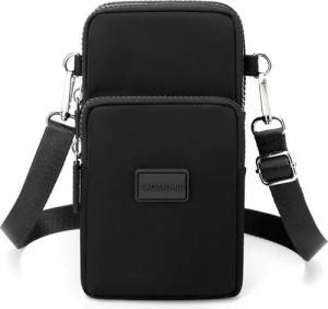 MODFU Handytasche Damen Schultertasche Kleine Handy Umhängetasche Tasche Geldbörse (mit vielen Kartenfächer 2 Reißverschluss Beutel und 1 Kopfhörerbuchse, 1-tlg., für Handy unter 6,8 Zoll, Cross-Body Brieftasche, Reisepass Tasche), Einkaufen Dating Ausgeh