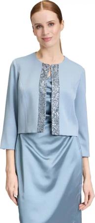 Vera Mont Jackenblazer "Vera Mont Blazer-Jacke mit Glanzeffekt", Materialmix