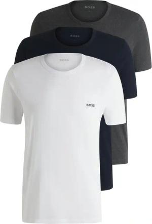 BOSS T-Shirt "Rundhals BOSS ONE x David Beckham", (Packung, 3 tlg., 3er-Pack), mit dezentem BOSS Logo-Print