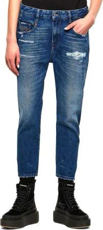 Diesel Boyfriend-Jeans Diesel D-FAYZA 0079R Damen Jeans Hose Boyfriend
