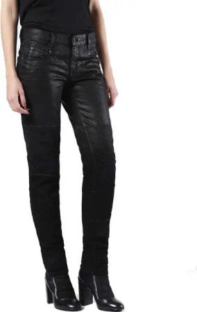 Diesel Straight-Jeans Diesel Belthy 0856E Damen Jeans Hose Slim Straight