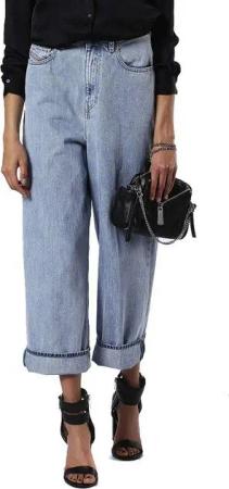 Diesel Straight-Jeans Diesel Ary 084FC Damen Jeans Regular Straight