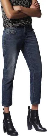 Diesel Straight-Jeans Diesel Belthy-Ankle 0682K Damen Jeans Hose Slim Straight
