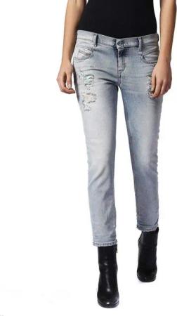 Diesel Straight-Jeans Diesel Belthy-Ankle 084DM Damen Jeans Hose Slim Straight
