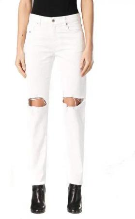Diesel Straight-Jeans Diesel Damen Neekhol 0699F Jeans Hose Regular Straight