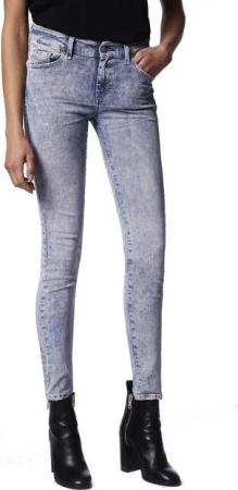 Diesel Straight-Jeans Diesel Slandy 084CQ Damen Jeans Slim Straight