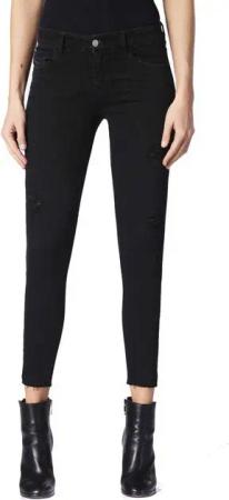 Diesel Straight-Jeans Diesel Slandy-Ankle 084EX Damen Jeans Slim Straight