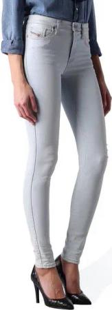 Diesel Skinny-fit-Jeans Diesel Skinzee-Low 0852Q Damen Jeans Hose Skinny