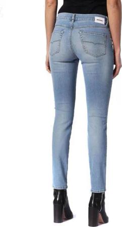 Diesel Straight-Jeans Diesel Sandy 084RH Damen Jeans Hose Slim Straight