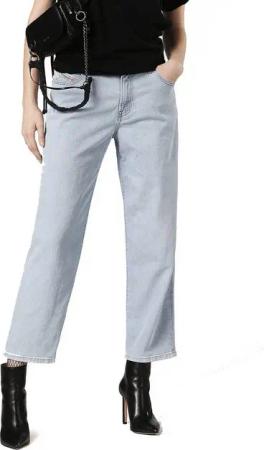 Diesel Straight-Jeans Diesel Niclah 084RR Damen Jeans Regular Straight