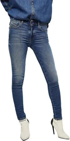 Diesel Straight-Jeans Diesel Slandy 083AN Damen Jeans Slim Straight