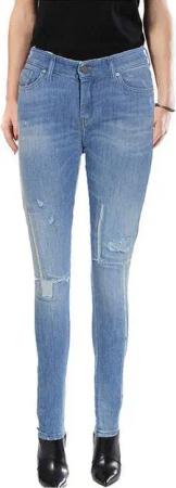 Diesel Straight-Jeans Diesel Slandy 088AW Damen Jeans Slim Straight