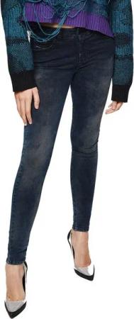 Diesel Straight-Jeans Diesel Slandy 0091X Damen Jeans Slim Straight