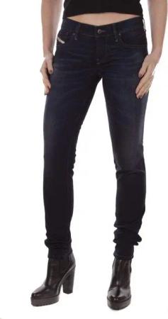 Diesel Skinny-fit-Jeans Diesel Getlegg 0601B Damen Jeans Hose Slim Skinny