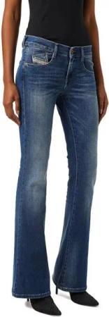 Diesel Bootcut-Jeans Diesel D-Ebbey 086AM Damen Jeans Bootcut