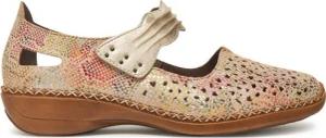 Rieker Halbschuhe 41399-92 Beige