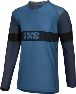 IXS Radtrikot Trigger EVO Kids Long Sleeve Jersey - Storm-Marine