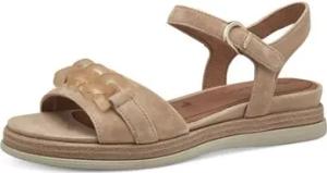 Tamaris Sandalen Sandaletten 1-28254-44-435 tan Leder 1-28254-44-435