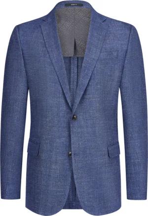 Digel Teilgefüttertes Sakko Platinum mit Seide und Leinen, Modern Fit