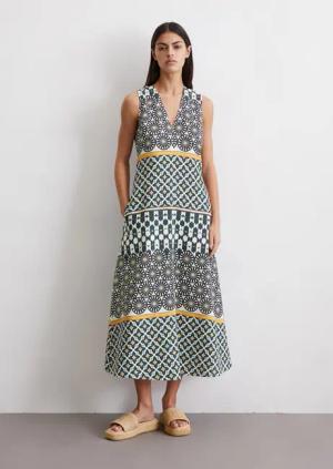 Leinenkleid flared