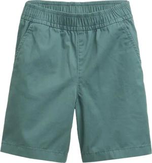 TOM TAILOR Jungen Chino Shorts mit elastischem Bund, grün, Uni, Gr. 110