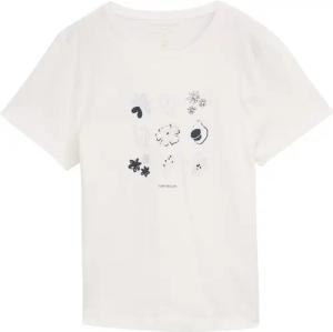 TOM TAILOR Damen T-Shirt mit Print, weiß, Uni, Gr. XXL