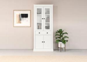 Home affaire Vitrine "Liotta", Mit 2 Glastüren und 1 Schublade