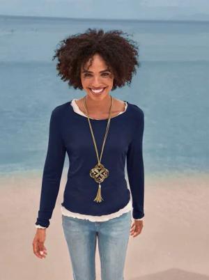 heine Langarmshirt "Doppelpack Shirts", (2 tlg.)