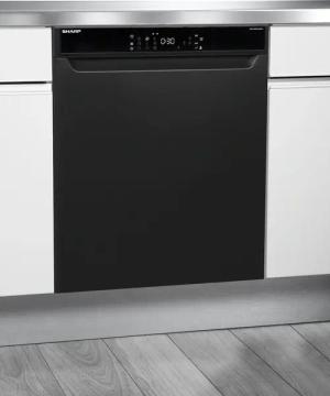 Sharp Unterbaugeschirrspüler "QW-NA3YU42AM-DE", 14 Maßgedecke