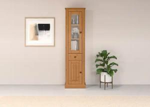Home affaire Vitrine "Liotta", eine Glastür und einer Holztür und einer Schublade