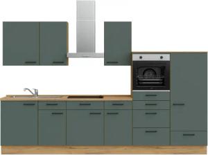 nobilia Küchenzeile ""Easytouch I"", vormontiert, Ausrichtung wählbar, Breite 330 cm, wahlw. mit E-Geräten