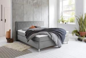ATLANTIC home collection Boxbett "Helen", Tonnentaschenfederkern-Matratze und Topper, wahlweise mit Bettkasten