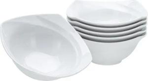 CreaTable Müslischale Celebration Weiss Müslischalen 6-tlg, Porzellan, (Set, 6-tlg)