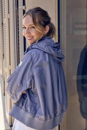 Blonde No.8 Bomberjacke Creek mit Kapuze