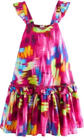 Next Sommerkleid Bedrucktes Sommerkleid aus 100 % Baumwolle (1-tlg)